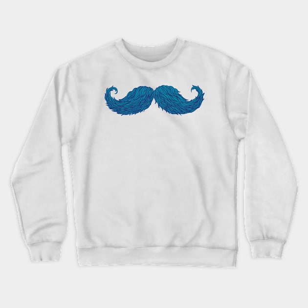 Moustache Crewneck Sweatshirt by simc